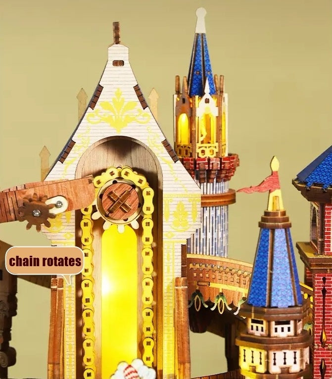Annecy Castle 3D Wooden Mechanical Puzzle