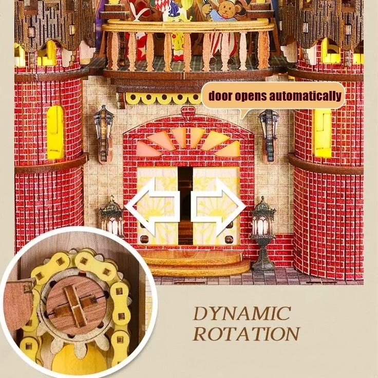 Annecy Castle 3D Wooden Mechanical Puzzle