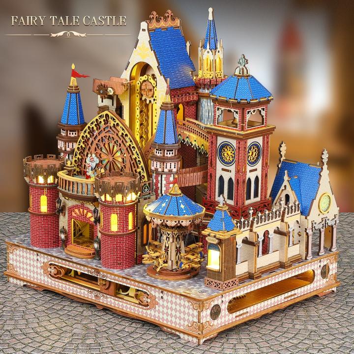 Annecy Castle 3D Wooden Mechanical Puzzle