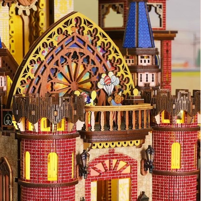 Annecy Castle 3D Wooden Mechanical Puzzle