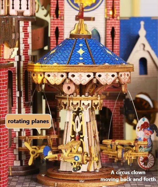 Annecy Castle 3D Wooden Mechanical Puzzle