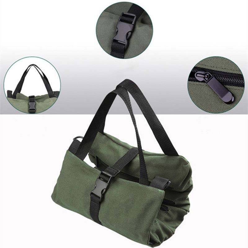 Multifunctional Canvas Tool Storage Bag