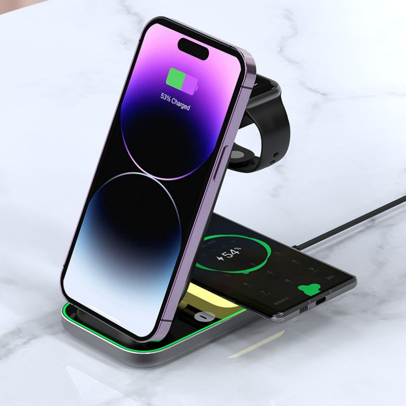 Multi-Functional Magnetic Wireless Charging Phone Stand