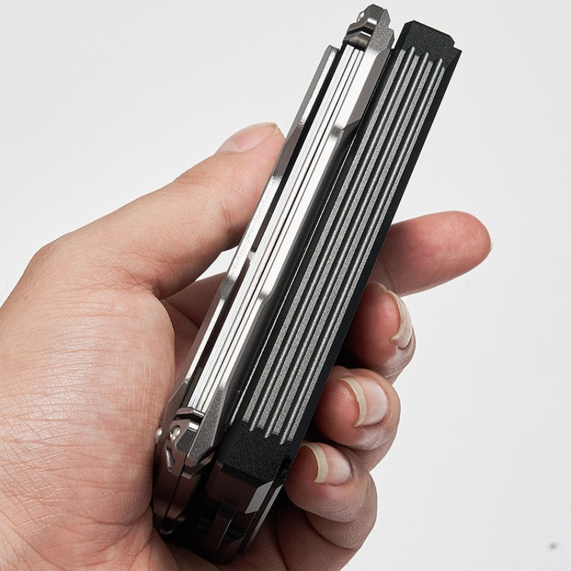 Ultra-Thin Metal Wallet For Work IDs And Cards
