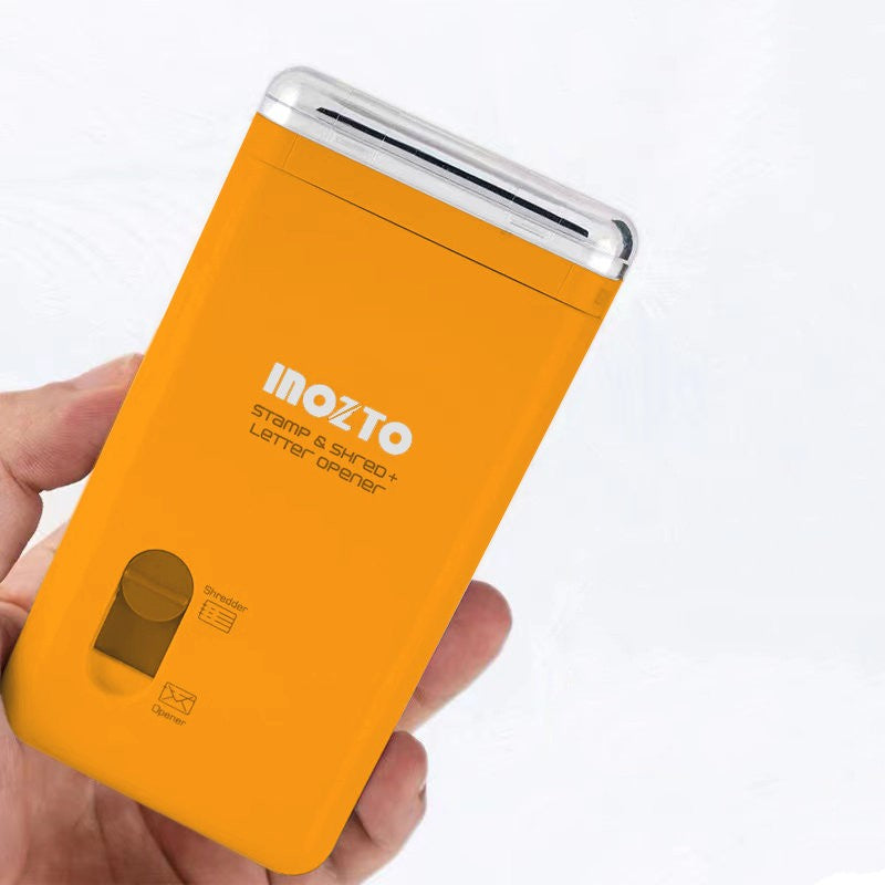 Three-In-One Mini Electric Confidential Shredder