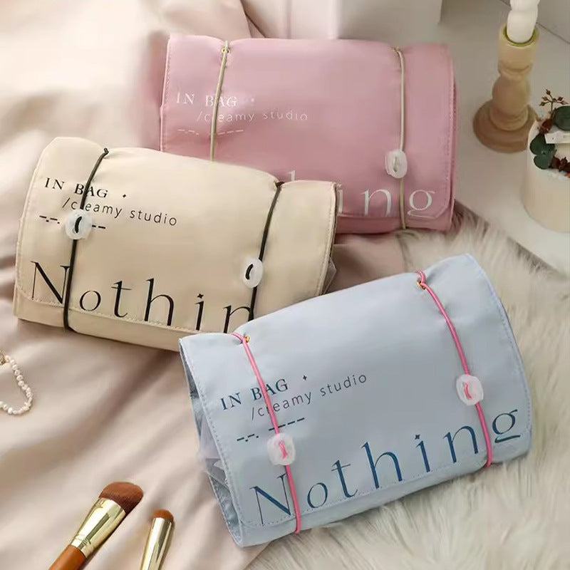 Portable Large Capacity Foldable and Detachable Travel Cosmetic Bag