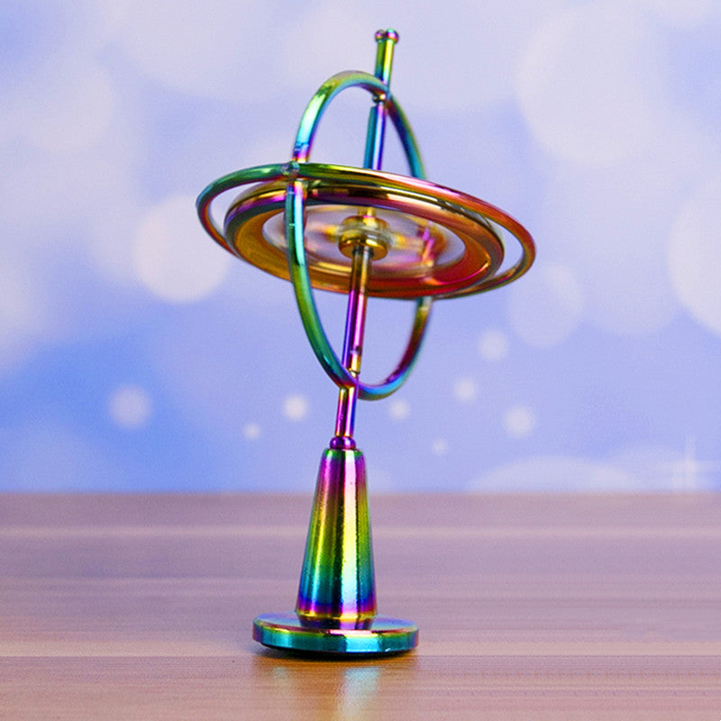 Stress-Reducing Rotating Alloy Anti-Gravity Gyroscope