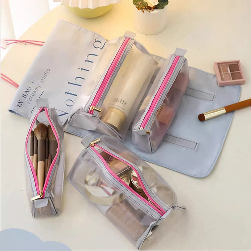 Portable Large Capacity Foldable and Detachable Travel Cosmetic Bag