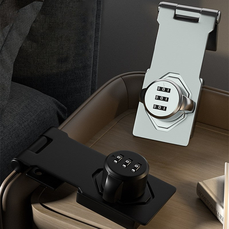 Non-Perforated Anti-Prying Security Password Lock