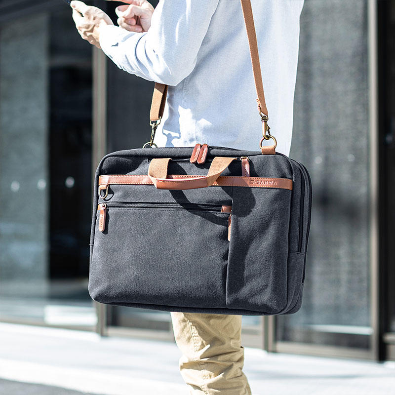 Retro Casual Crossbody Backpack With Laptop Compartment