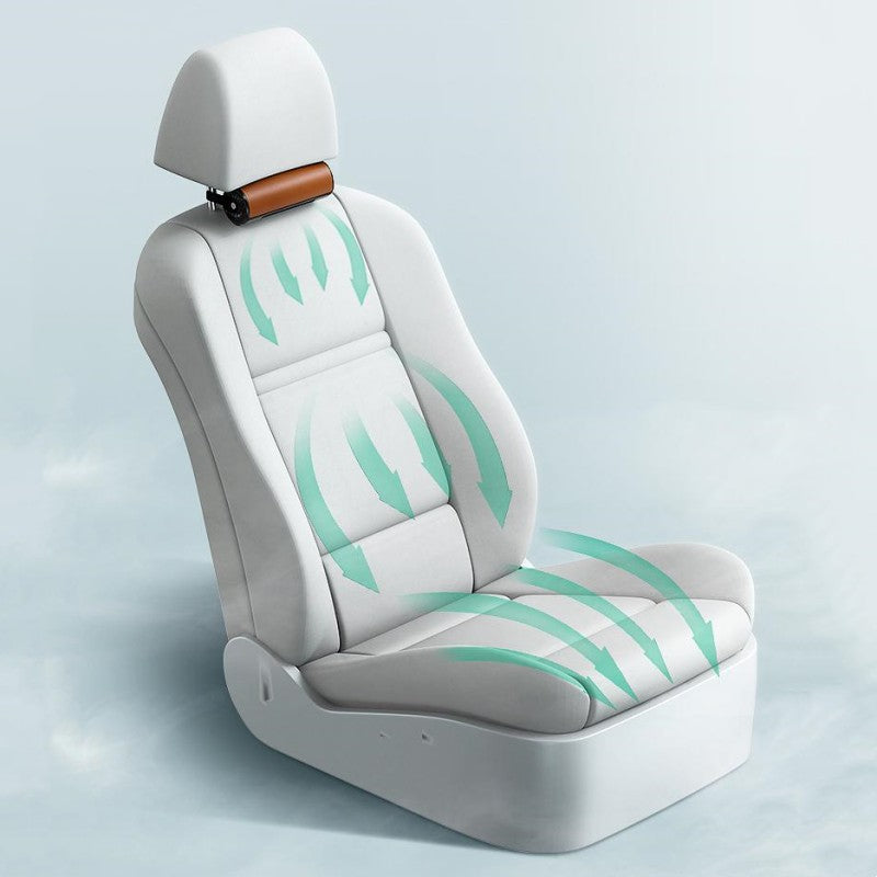 Car Seat Backrest Pillow Fan