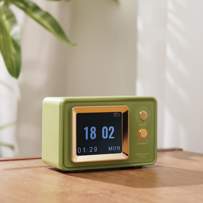 Retro Time Display Bluetooth Speaker