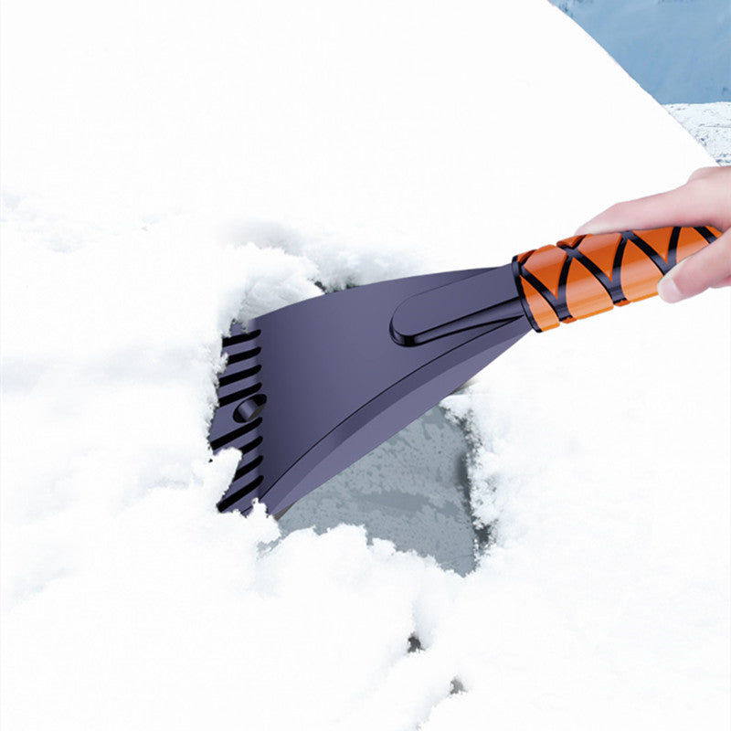 Retractable Snow Scraper And De-Icing Tool For Car