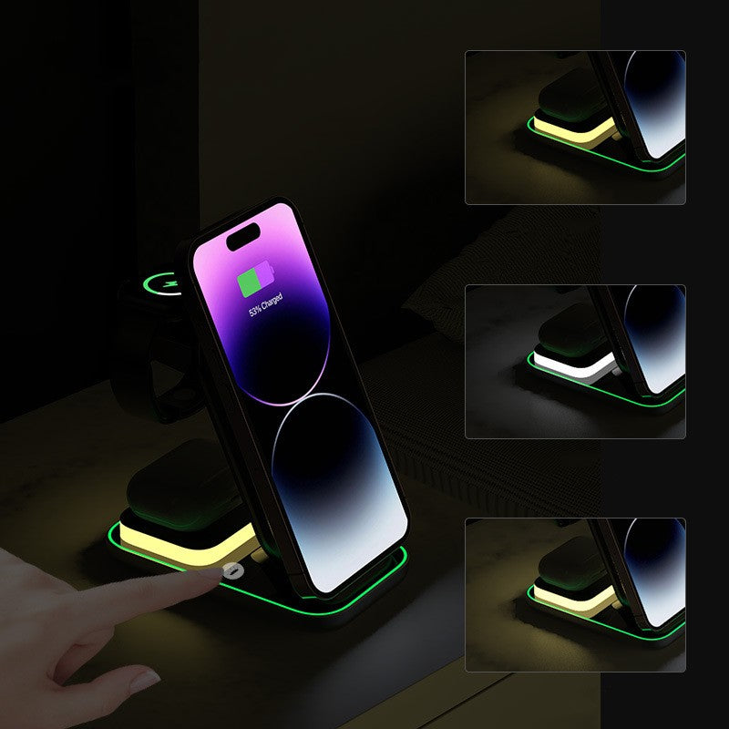 Multi-Functional Magnetic Wireless Charging Phone Stand