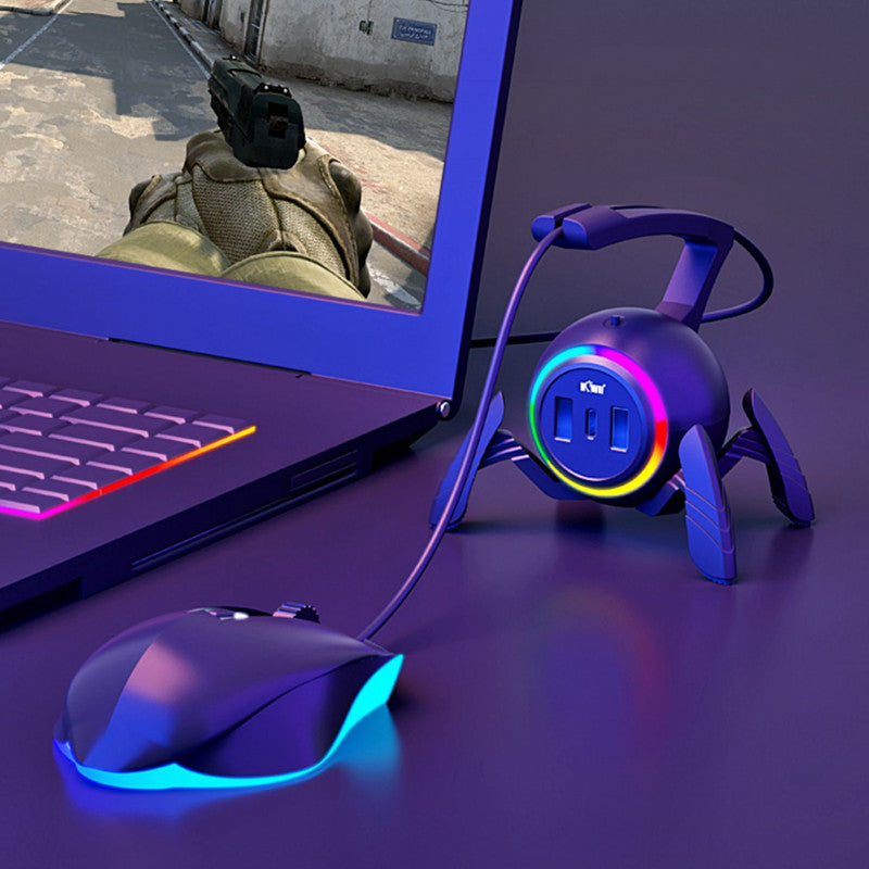 Anti-Winding Luminous Mouse Cable Manager