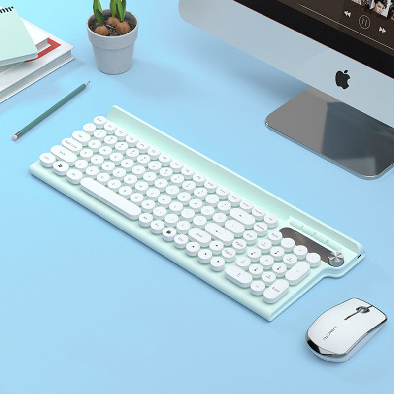 Wireless Silent Keyboard And Mouse Set