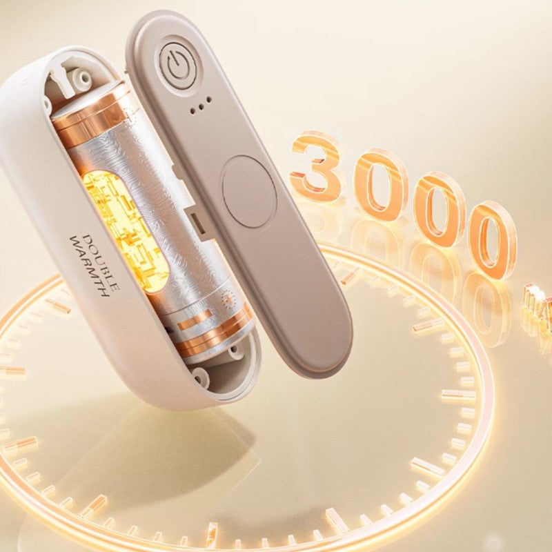 Portable 2-in-1 Magnetic Heating Hand Warmer & Charger