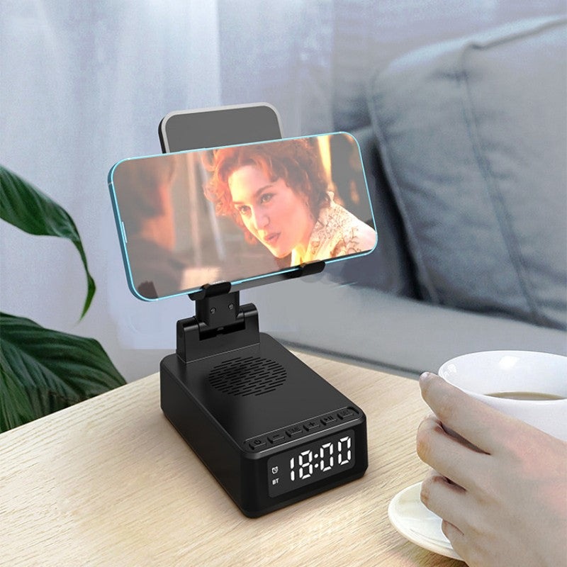 Bluetooth Speaker Wireless Charging Foldable Rotating Phone Stand