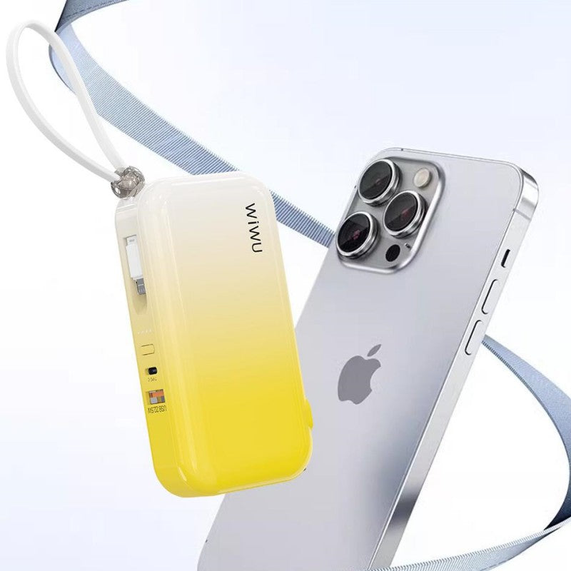 10000mAh Built-In Cable Travel Power Bank