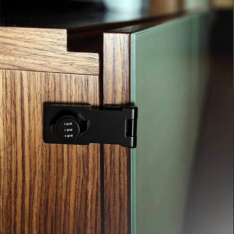 Non-Perforated Anti-Prying Security Password Lock