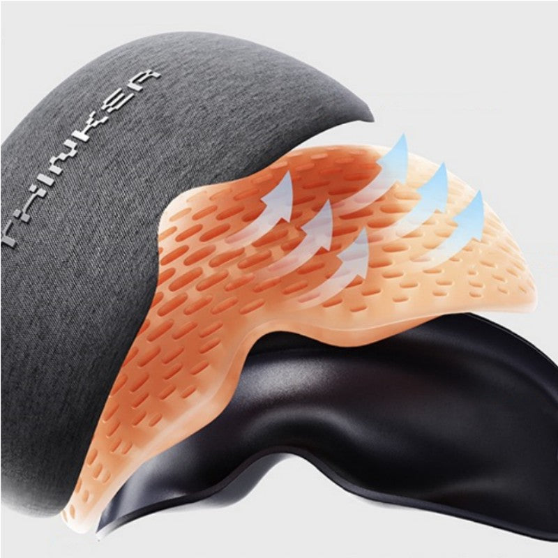 Breathable Travel Eye Mask And Earplugs 2-in-1