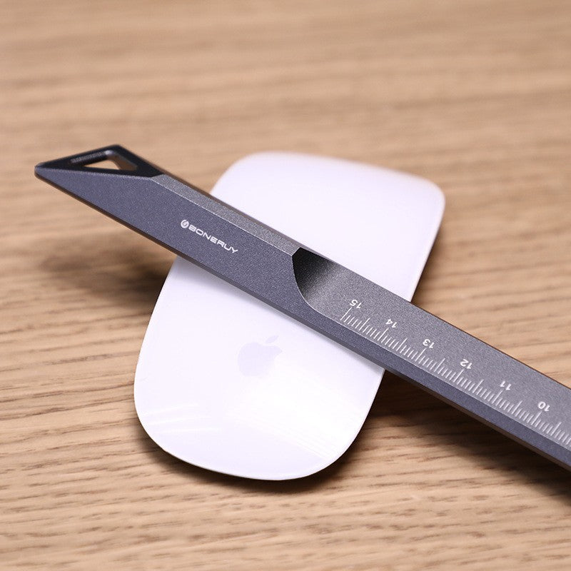 Multi-Functional Drawing And Drafting Aluminum Alloy Ruler