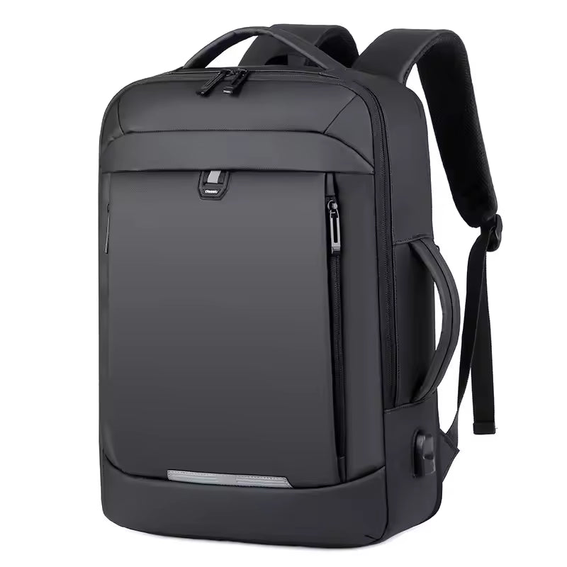 Large Capacity Waterproof Backpack USB Charging Expansion Design Shoe Compartment Hiking Sport Bag