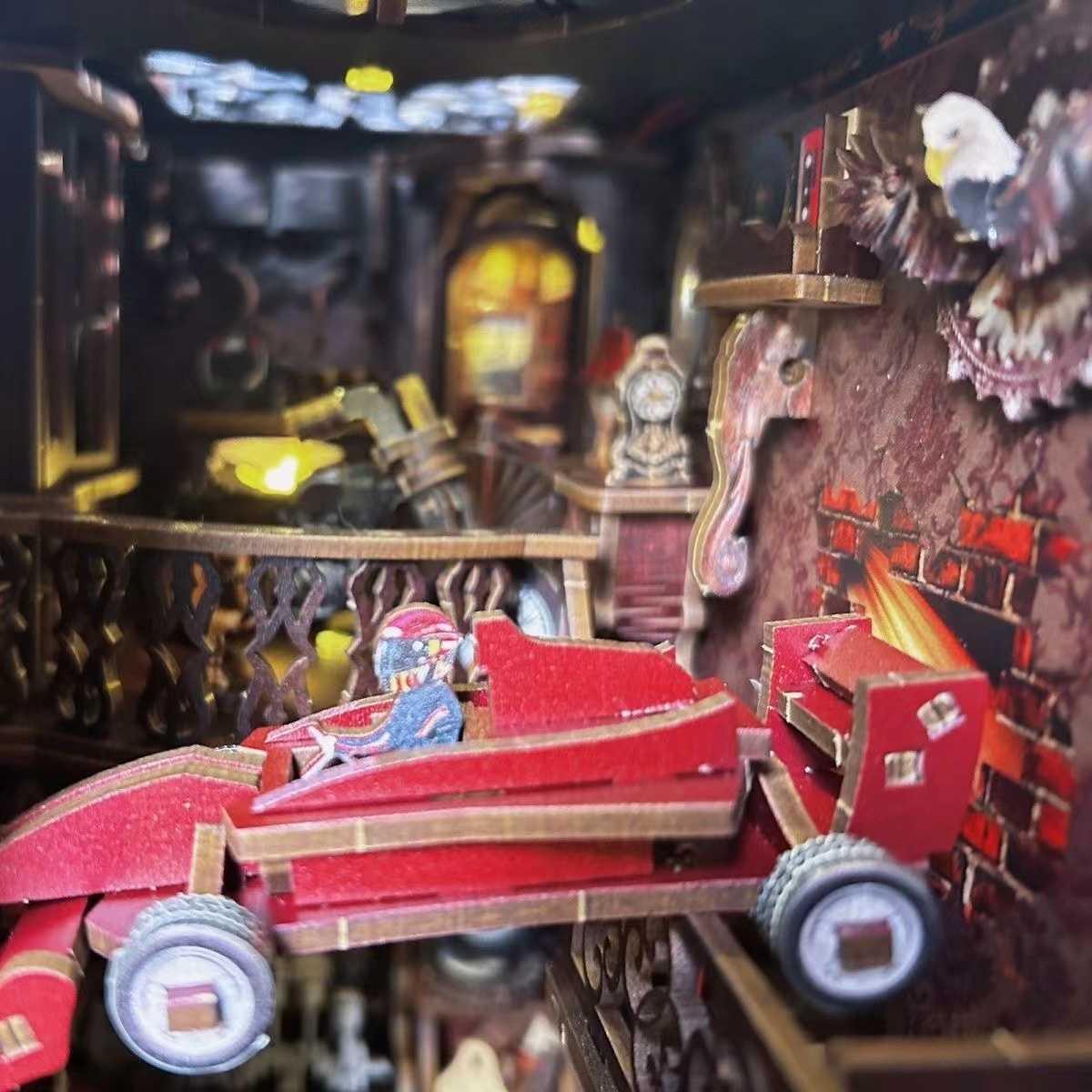 Car Player DIY Book Nook Kit