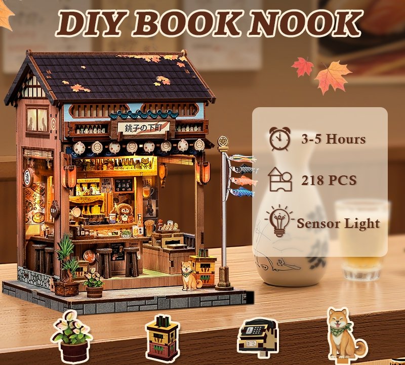 Japanese Choshi no Shitamachi DIY Miniature House Kit