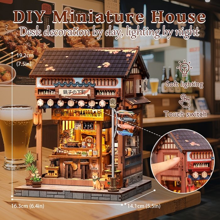 Japanese Choshi no Shitamachi DIY Miniature House Kit