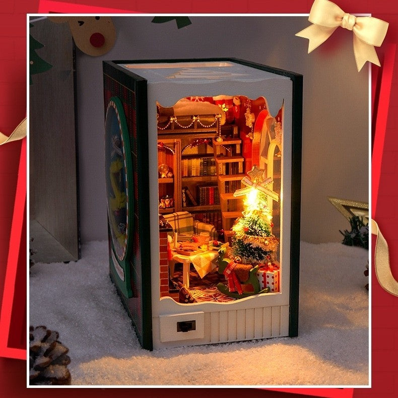 Christmas Diary DIY Book Nook Kit
