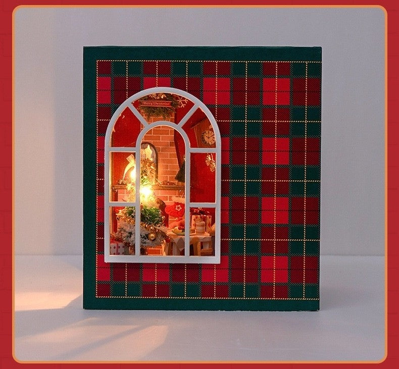 Christmas Diary DIY Book Nook Kit