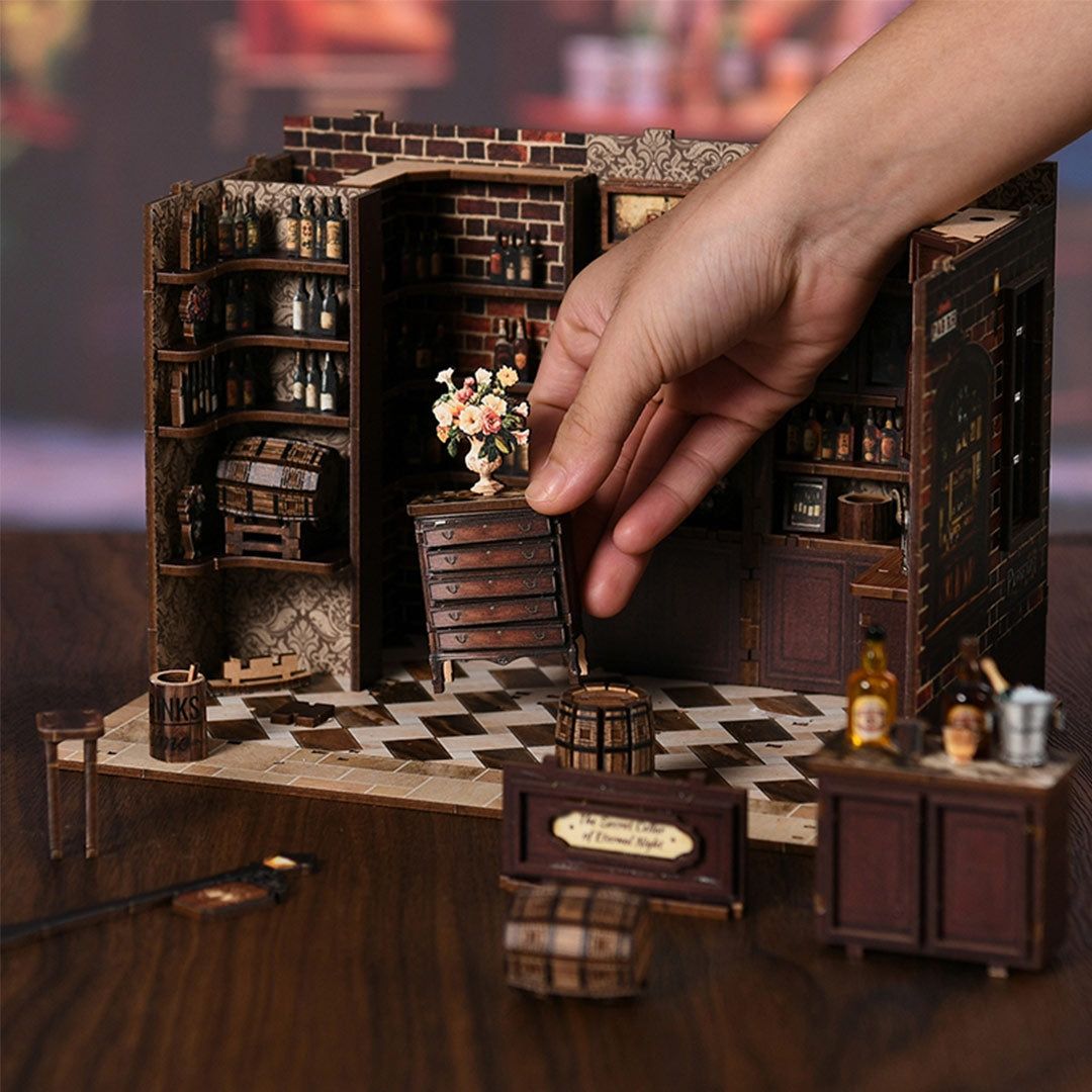 Corner Tavern DIY Miniature House Kit