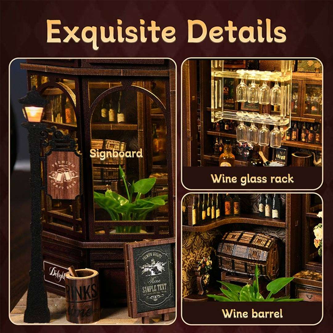 Corner Tavern DIY Miniature House Kit