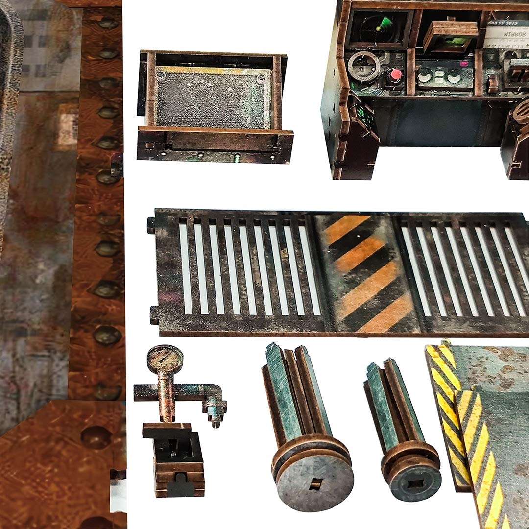 Deep Sea Submarine DIY Book Nook Kit