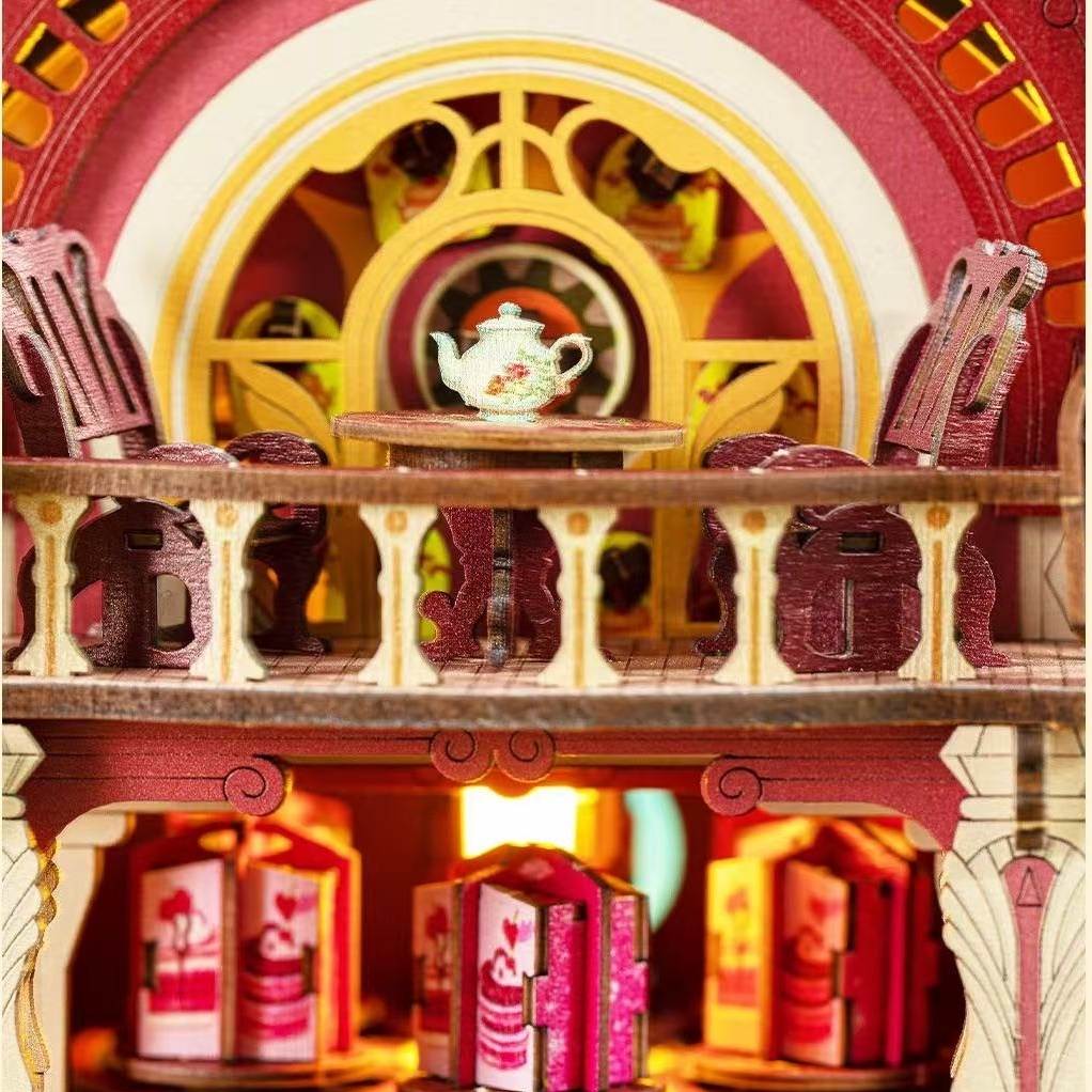 Dessert Workshop 3D Wooden Mechanical Puzzle