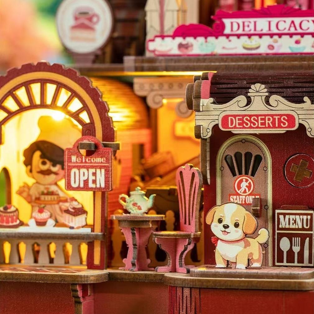 Dessert Workshop 3D Wooden Mechanical Puzzle