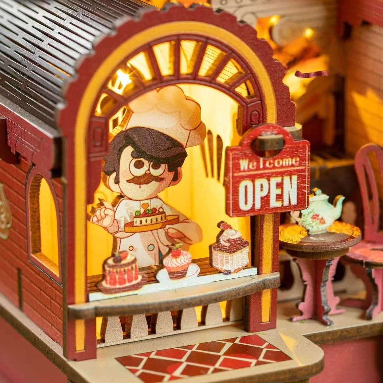 Dessert Workshop 3D Wooden Mechanical Puzzle