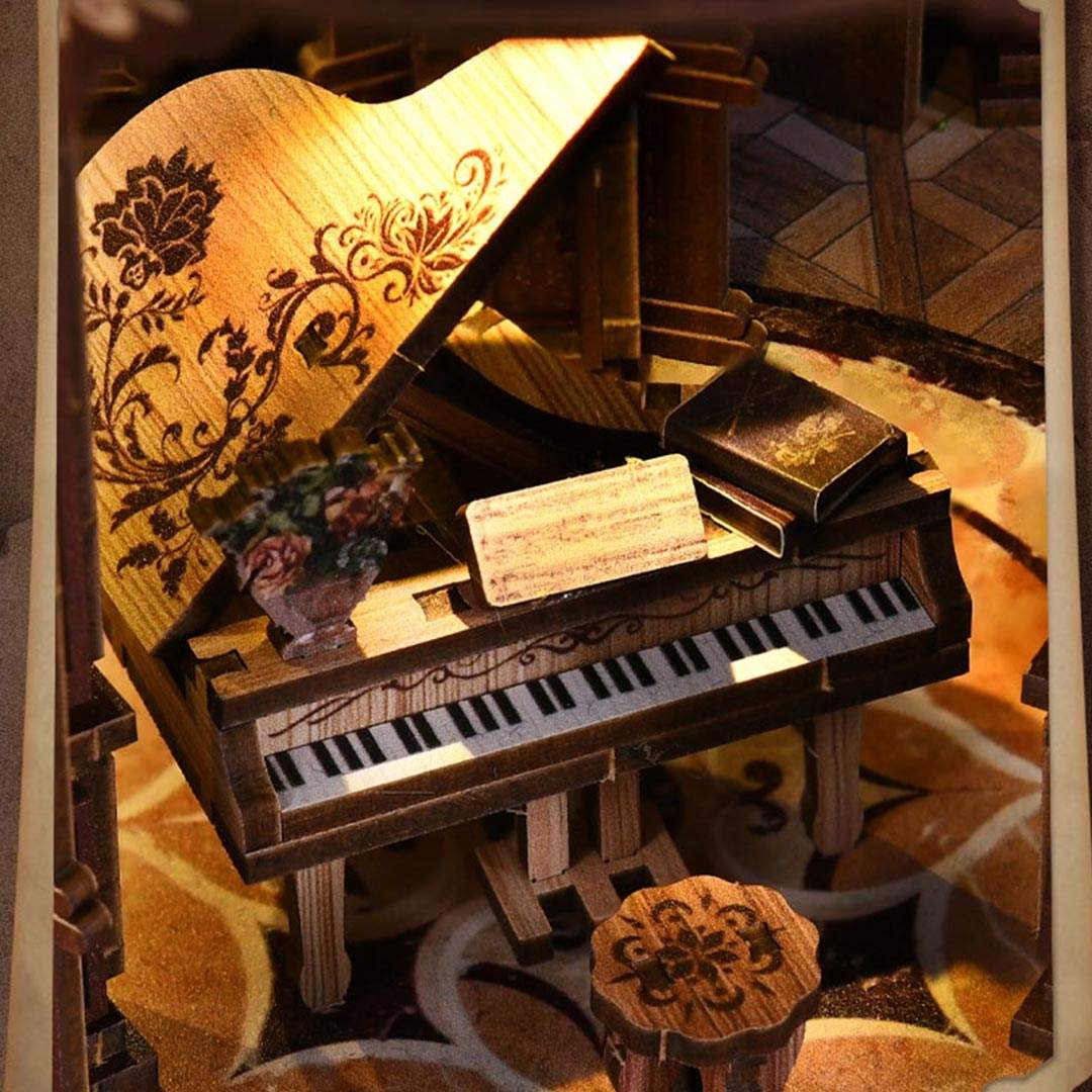 Dreamy Book Hall DIY Miniature House Kit