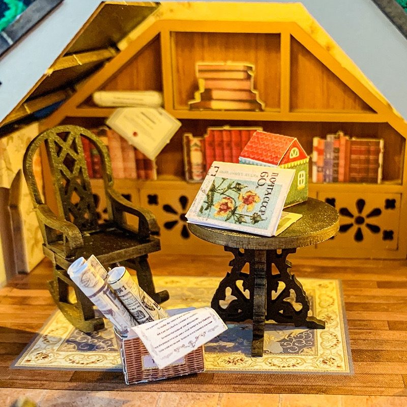 Fairy Tale Forest DIY Miniature House Kit | Large Size Dollhouse