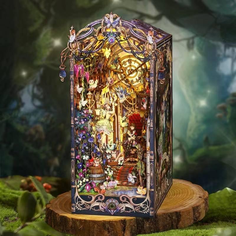 Fairy Tale Elf DIY Book Nook | Shelf Insert