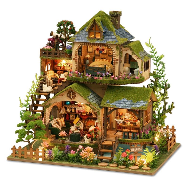 Forest Adventure DIY Miniature House Kit