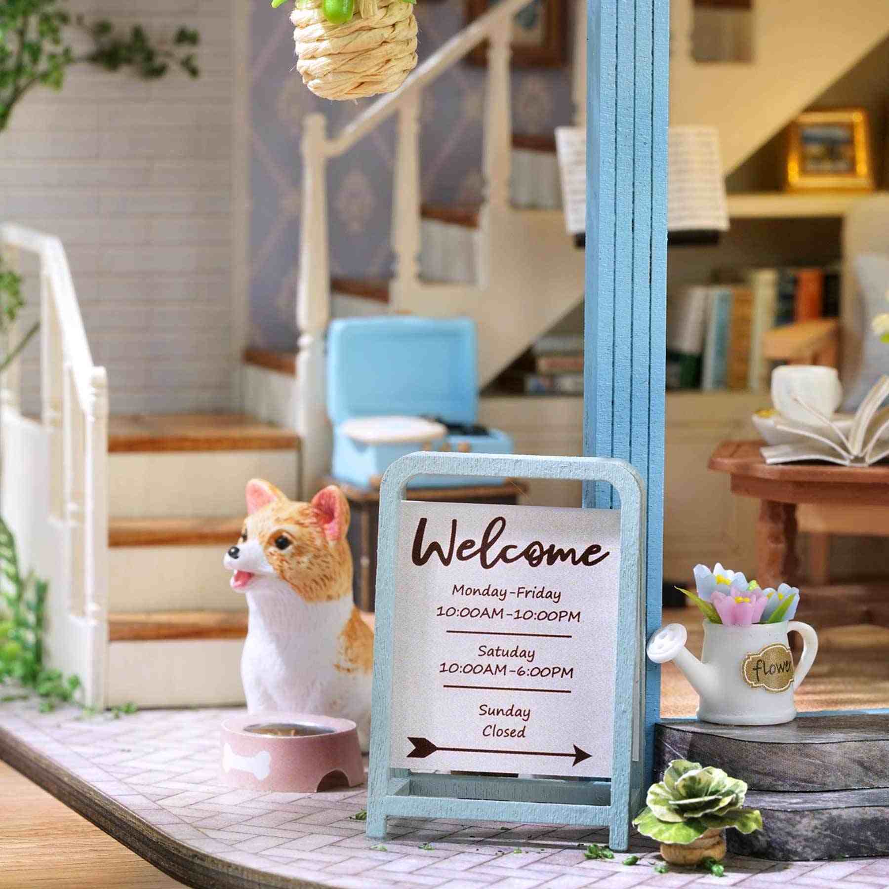 Garden Music House DIY Dollhouse Kit | Happy Symphony Series