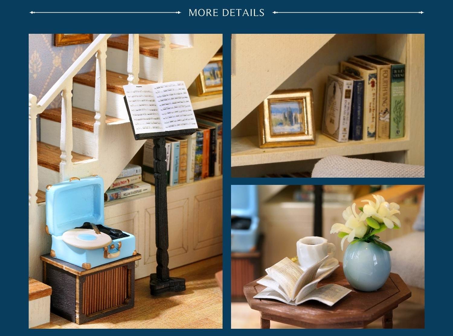 Garden Music House DIY Dollhouse Kit | Happy Symphony Series