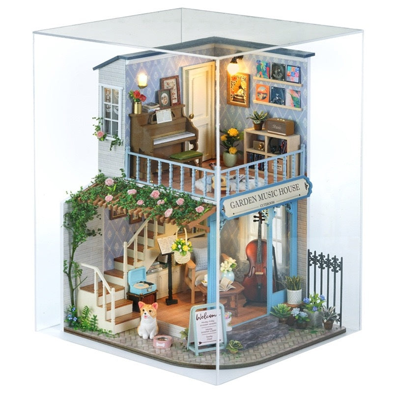 Garden Music House DIY Dollhouse Kit | Happy Symphony Series