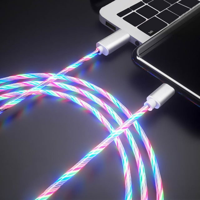 Light Up Mobile Phone Charging Cable