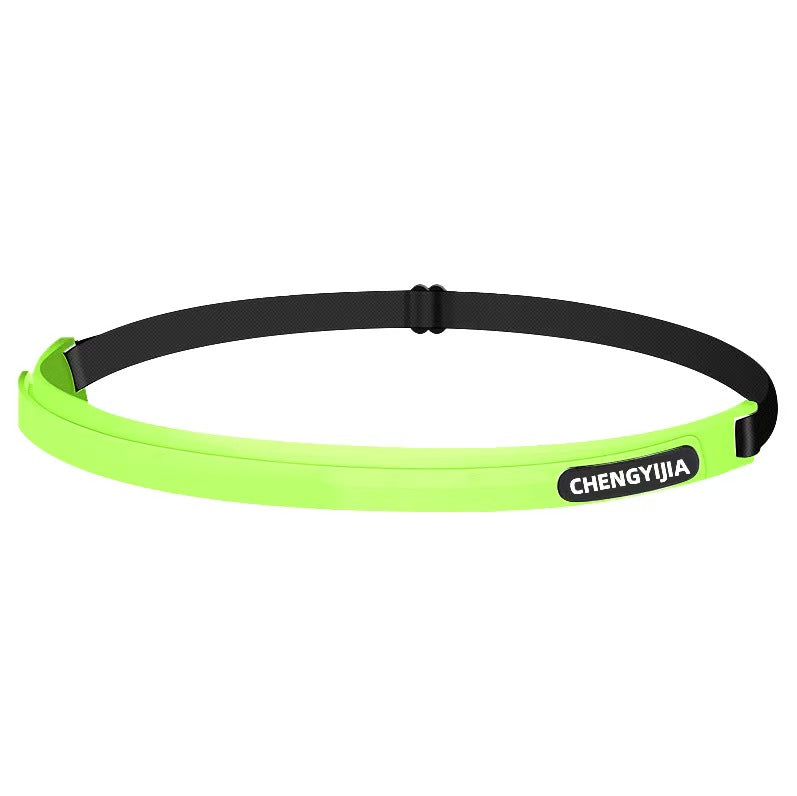 Silicone Head Band That Pulls Sweat & Hair away