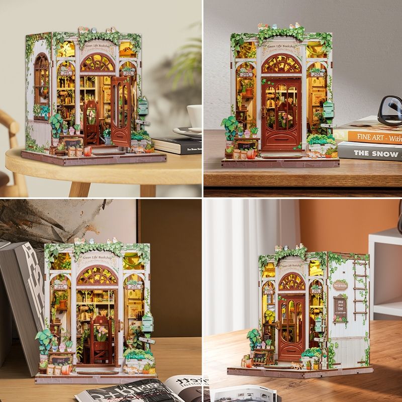 Green Life Bookshop DIY Book Nook Kit
