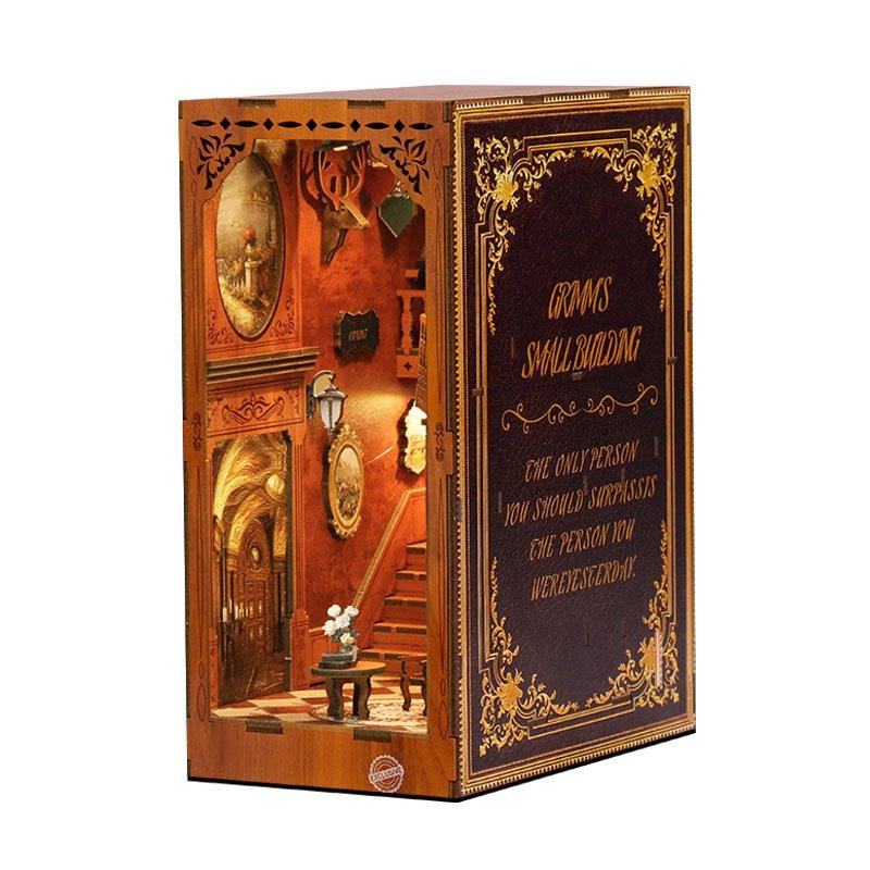 Grimm Cottage DIY Wooden Book Nook | Shelf Insert Decor