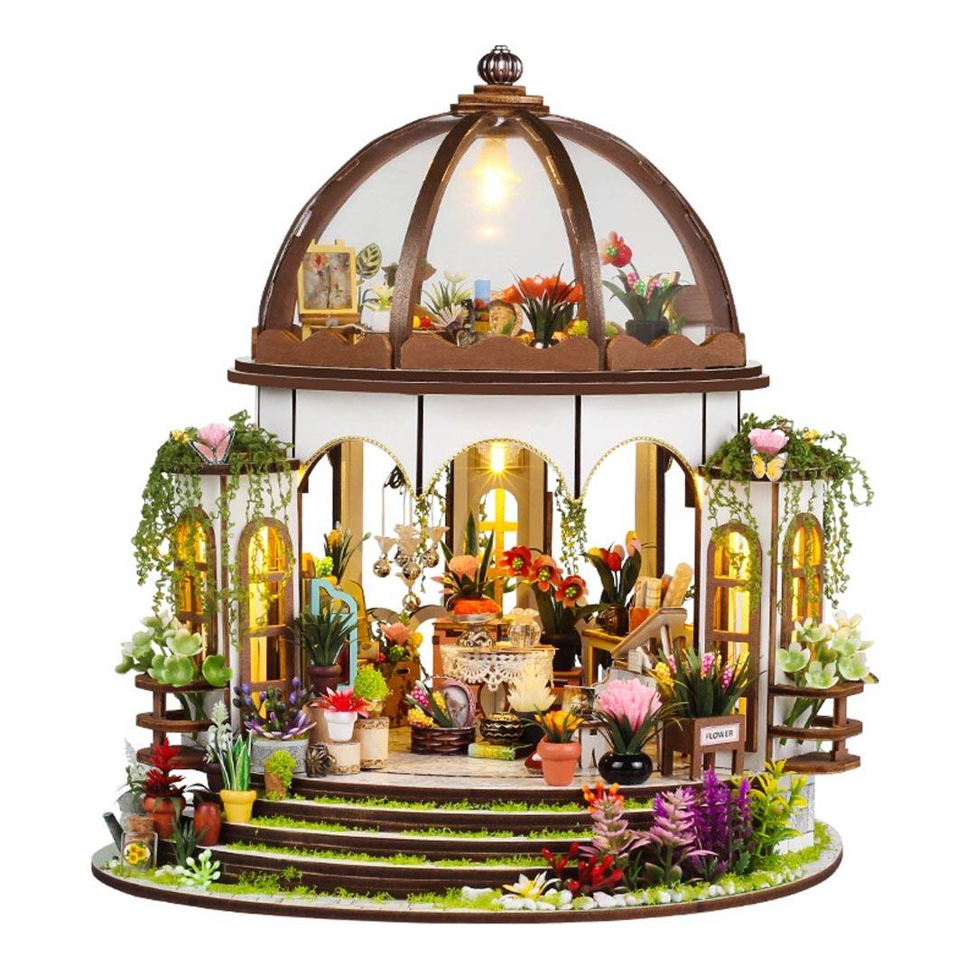 Sky Garden DIY Miniature Dollhouse Kit